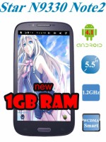 N9330+ Note2 Blue 1GB RAM Dual Sim Android UMTS 5.5" mtk6577 super HD Amoled gps skype 8mp