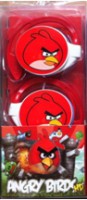 Auricolari Headphone Angry Birds Rosso x iphone ipod mp3