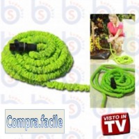 Tubo Estensibile 7.5mt Flessibile Giardino Pistola Giardinaggio Expandable Hose 